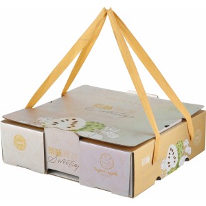 Portable carton boxes for sugar apples