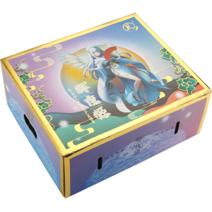 Hand folded top and bottom cover carton boxes for fruit