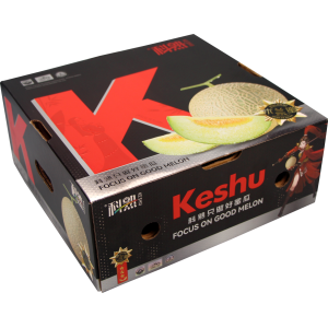Hand folded top and bottom cover carton boxes for melons 