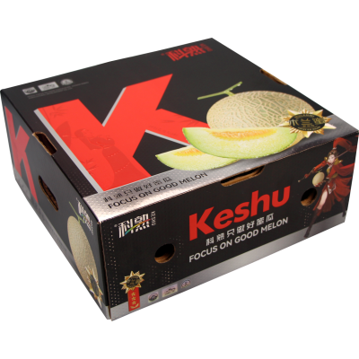 Hand folded top and bottom cover carton boxes for melons 