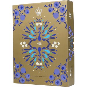 Top and bottom cover cardboard boxes for blueberries
