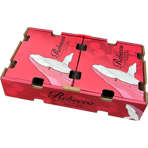 Cherries Carton Boxes of 2 in 1